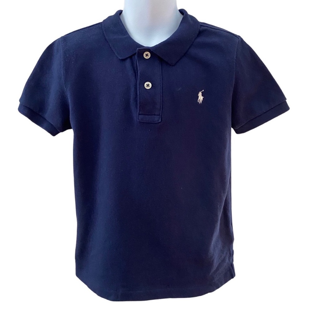 Polo Ralph Lauren Boys Iconic Soft Cotton Polo Shirt - BLUE - Size 5